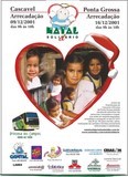 Cartaz Natal Solidário 2001